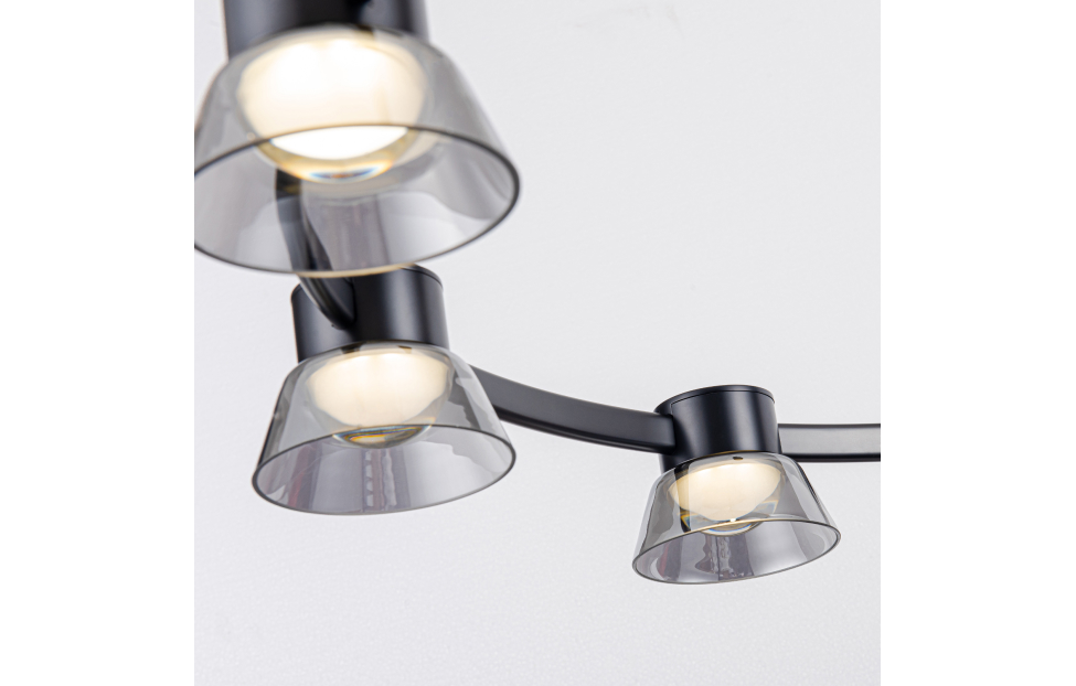 Люстры - изображение №4 "Подвесная люстра Twix D800*H1200/1500 9*LED*5.5W"  на www.Angstrem-mebel.ru