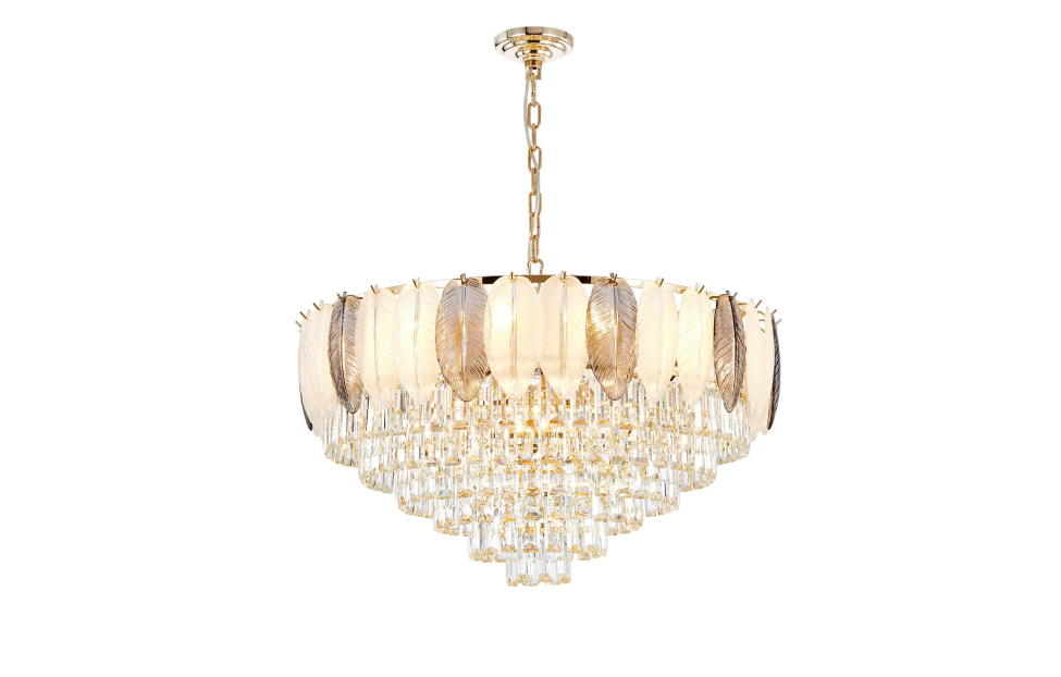 Люстры - изображение №3 "Подвесная люстра Dolor D790*H480/1480 18*E14*40W 2982-18P"  на www.Angstrem-mebel.ru