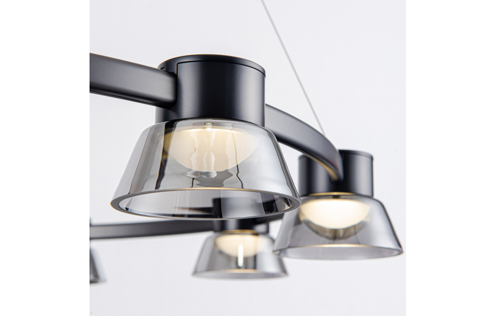 Люстры - изображение №7 "Подвесная люстра Twix D800*H1200/1500 9*LED*5.5W"  на www.Angstrem-mebel.ru