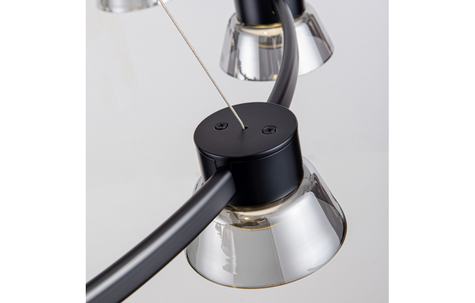 Люстры - изображение №6 "Подвесная люстра Twix D800*H1200/1500 9*LED*5.5W"  на www.Angstrem-mebel.ru