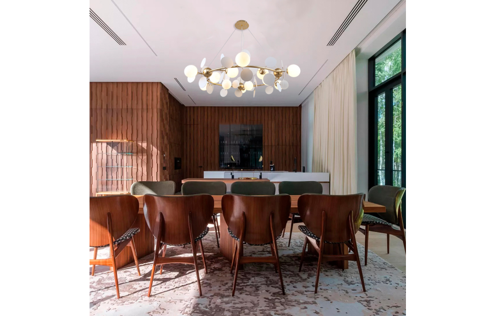 Люстры - изображение №4 "Подвесная люстра Bliss D1050*H240/1120 12*G9*25W"  на www.Angstrem-mebel.ru