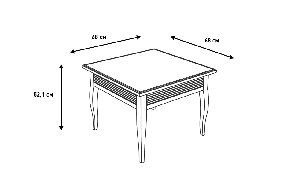 Журнальные столы - изображение №5 "Журнальный стол Изотта"  на www.Angstrem-mebel.ru