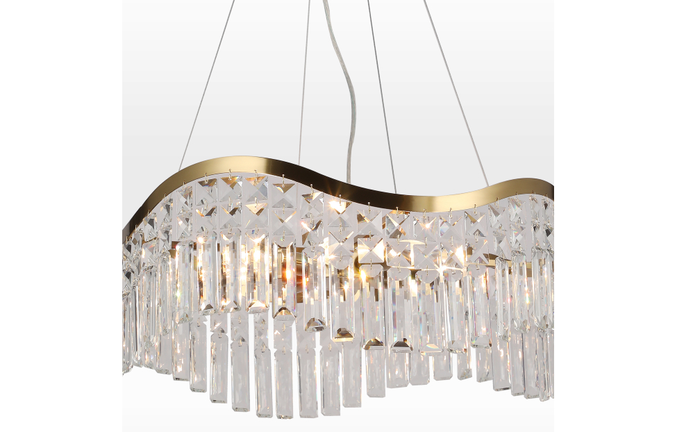 Люстры - изображение №4 "Подвесная люстра Unda D600*H215/1200 8*E14*60W"  на www.Angstrem-mebel.ru