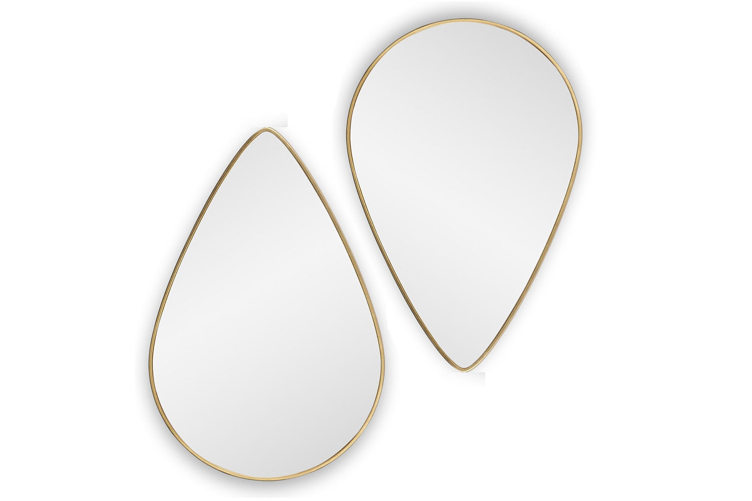 Зеркала - изображение №4 "Droppe Gold Зеркало в тонкой раме Smal"  на www.Angstrem-mebel.ru