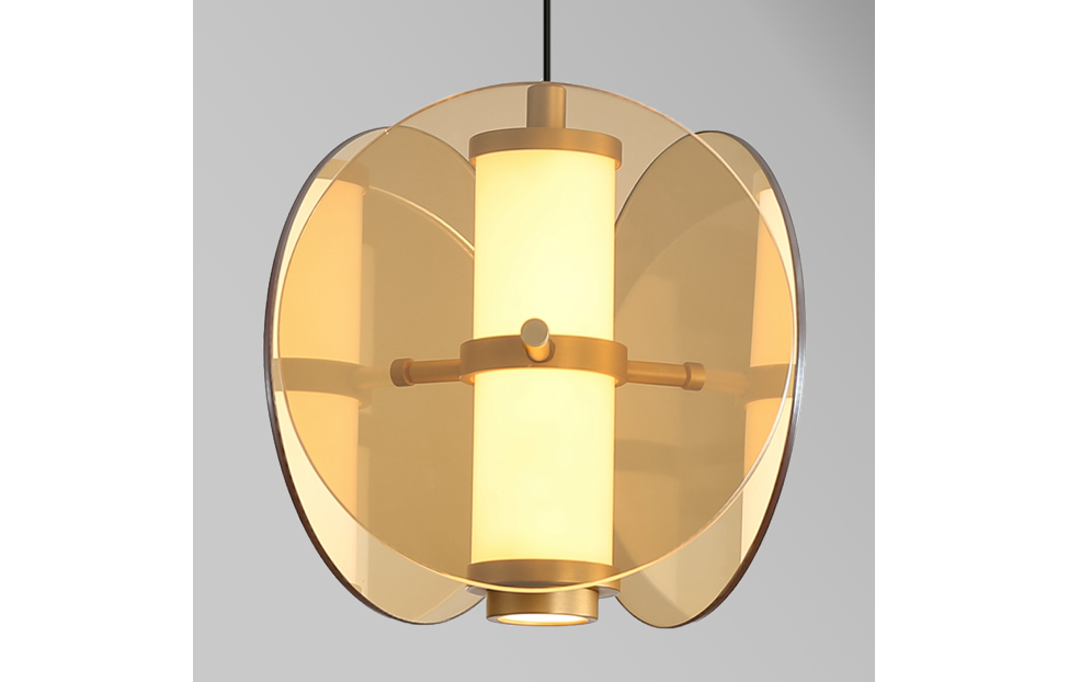 Подвесы - изображение №4 "Подвес Fada (янтарный) D200*H210/1745 LED*7.2W"  на www.Angstrem-mebel.ru