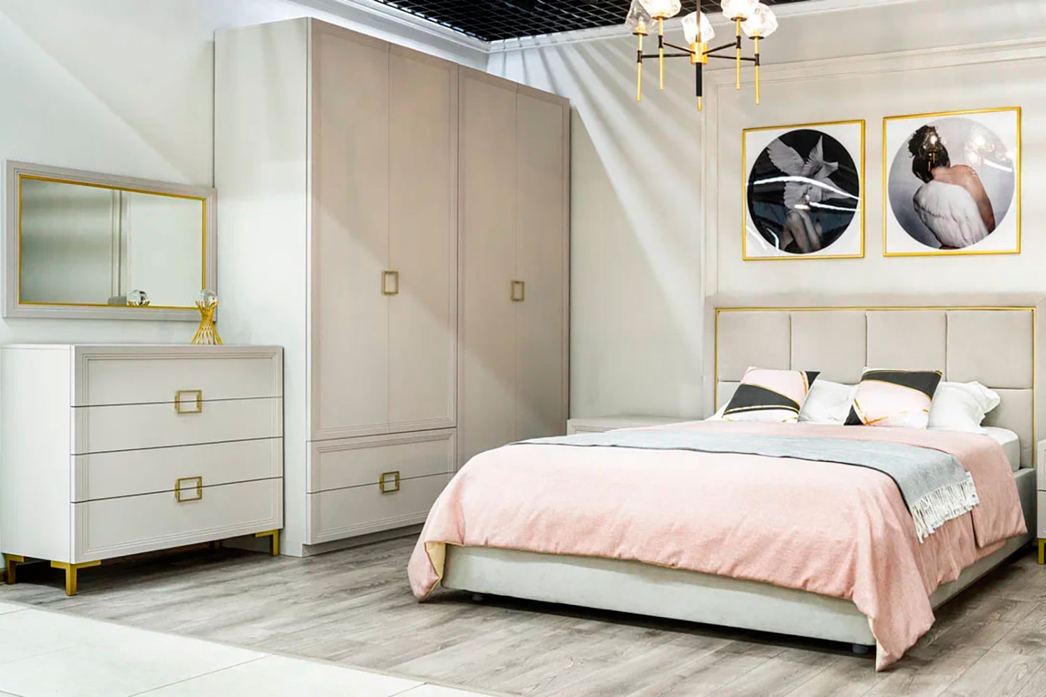 Распашные шкафы - изображение №8 "Шкаф Дольче с полками (5 шт.)"  на www.Angstrem-mebel.ru