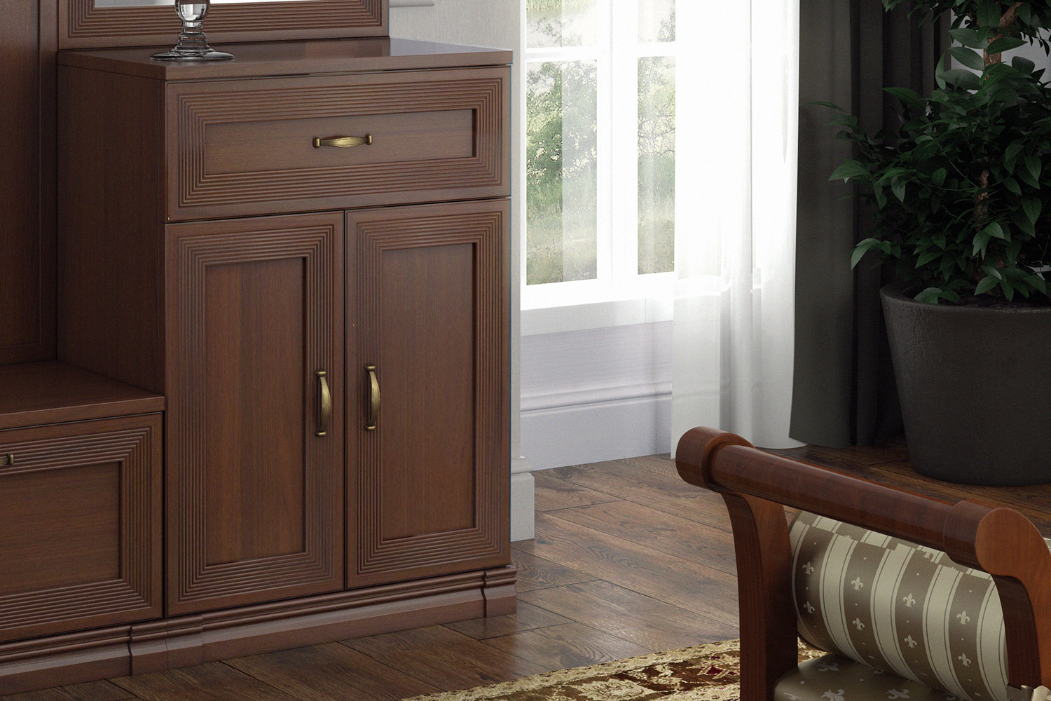 Тумбы для обуви - изображение №3 "Тумба Адажио"  на www.Angstrem-mebel.ru