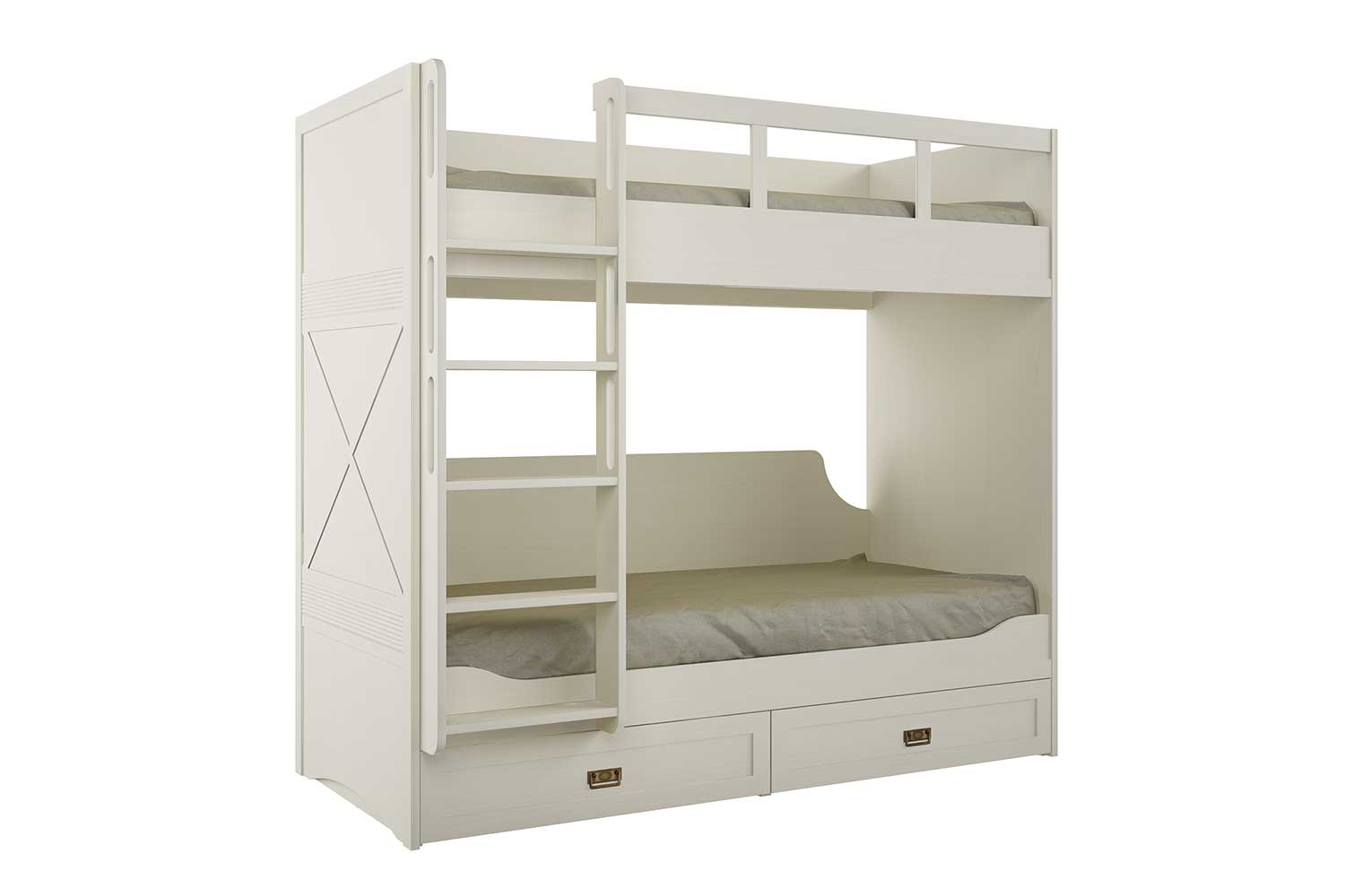 Детские кровати - изображение №14 "Кровать двухъярусная Кантри 90 х 200"  на www.Angstrem-mebel.ru