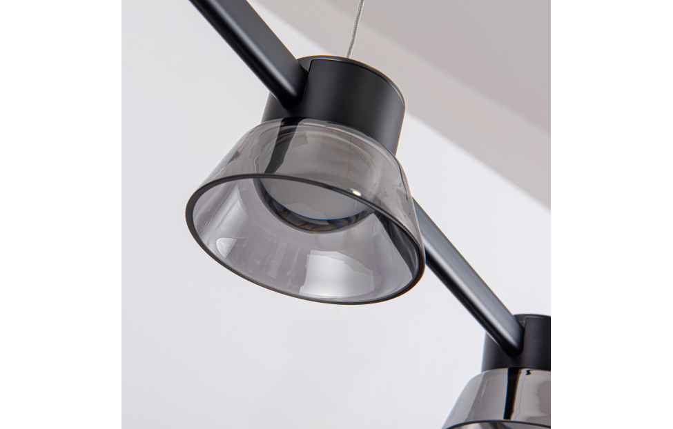 Люстры - изображение №4 "Подвесная люстра Twix L1180*W100*H1200/1800 5*LED*6W"  на www.Angstrem-mebel.ru