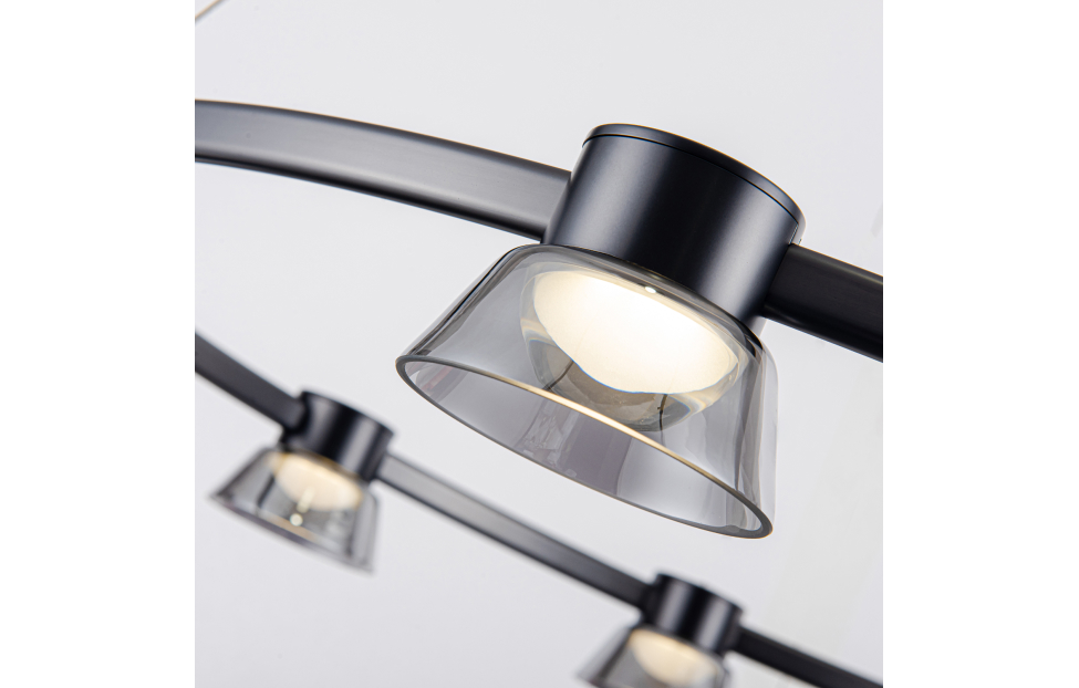 Люстры - изображение №5 "Подвесная люстра Twix D800*H1200/1500 9*LED*5.5W"  на www.Angstrem-mebel.ru