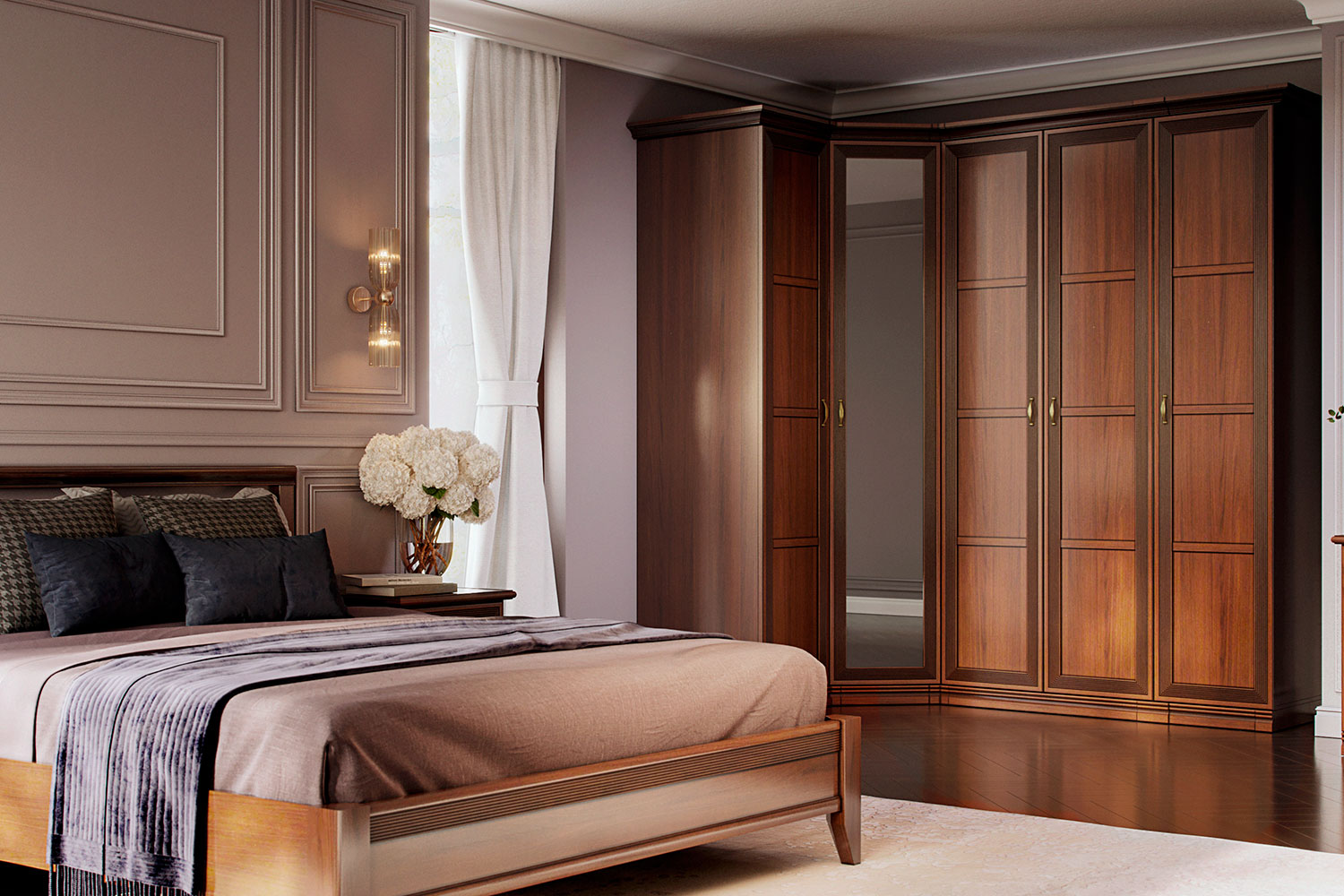 Распашные шкафы - изображение №7 "Шкаф Адажио"  на www.Angstrem-mebel.ru