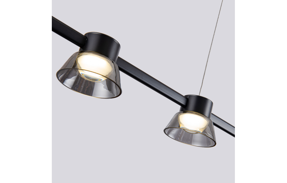 Люстры - изображение №7 "Подвесная люстра Twix L1180*W100*H1200/1800 5*LED*6W"  на www.Angstrem-mebel.ru