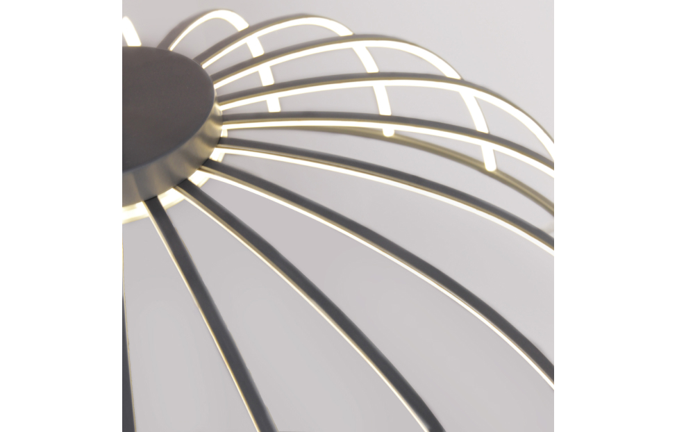 Люстры - изображение №4 "Подвесная люстра Vertex (серый) D800*H550/1950 LED*70W"  на www.Angstrem-mebel.ru