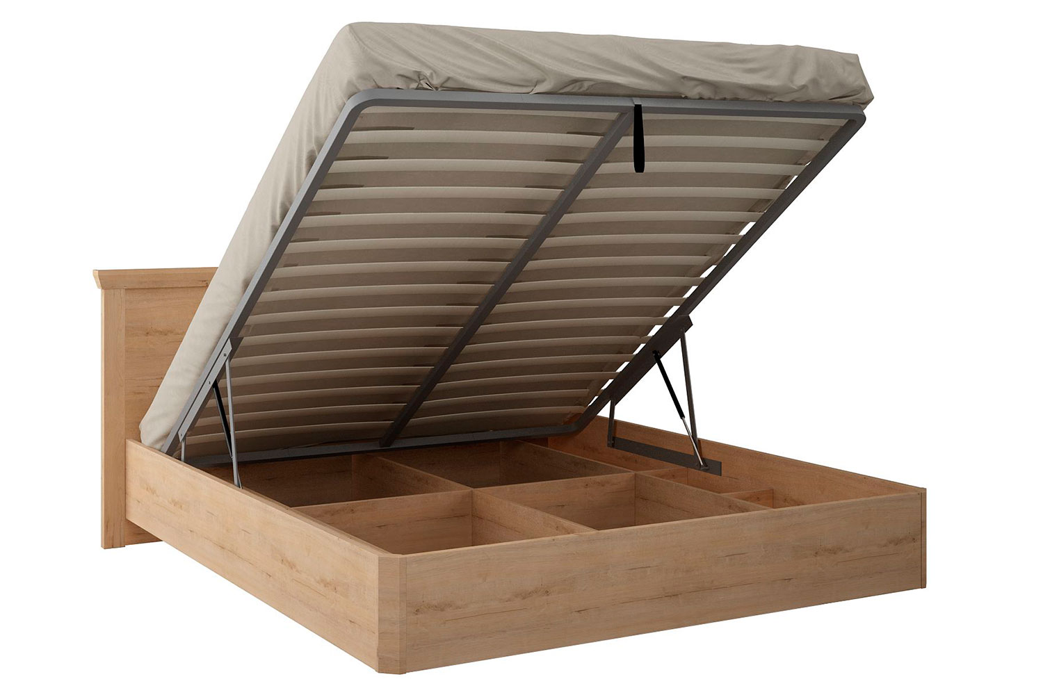 Двуспальные кровати - изображение №5 "Кровать Магнум 160 х 200 см, с подъемным механизмом"  на www.Angstrem-mebel.ru