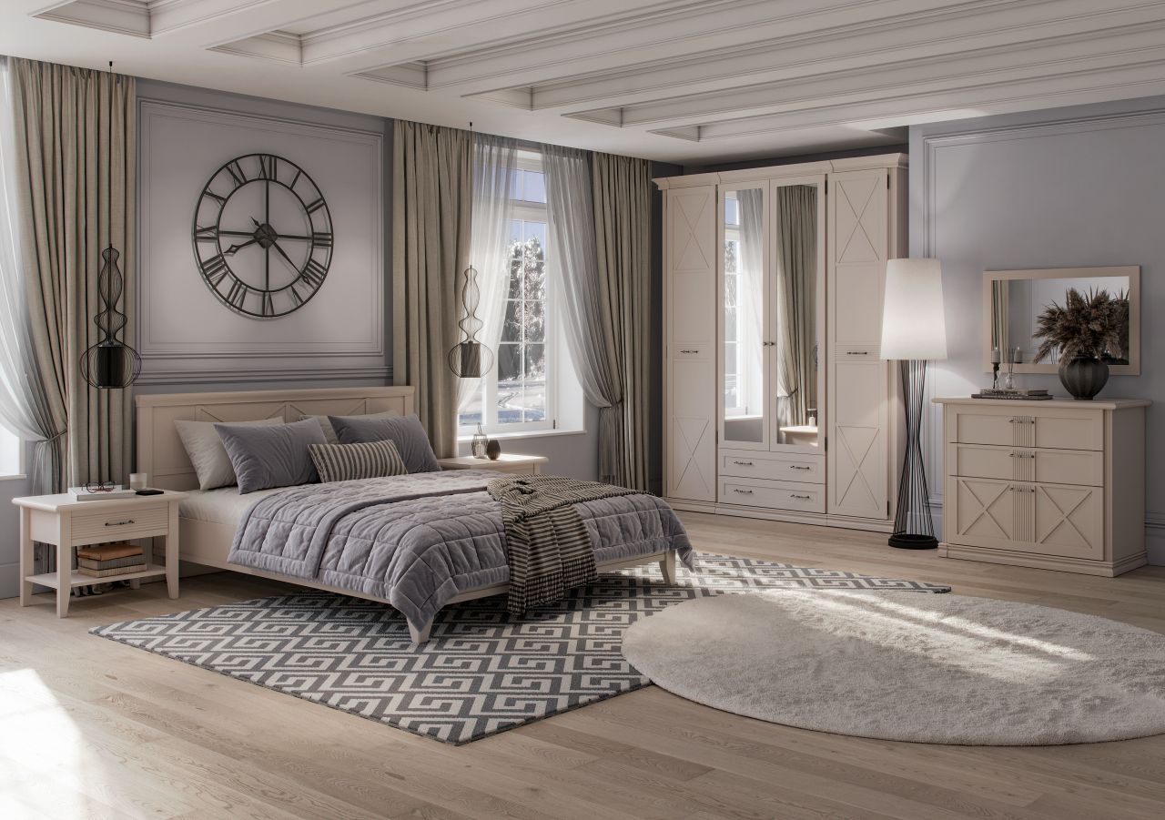 Двуспальные кровати - изображение №5 "Кровать Кантри 180 х 200 с подъемным механизмом"  на www.Angstrem-mebel.ru