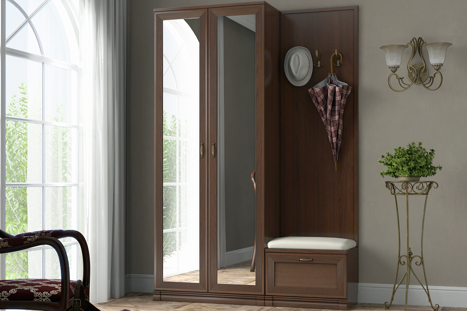 "Прихожие" - изображение №4 на www.angstrem-mebel.ru