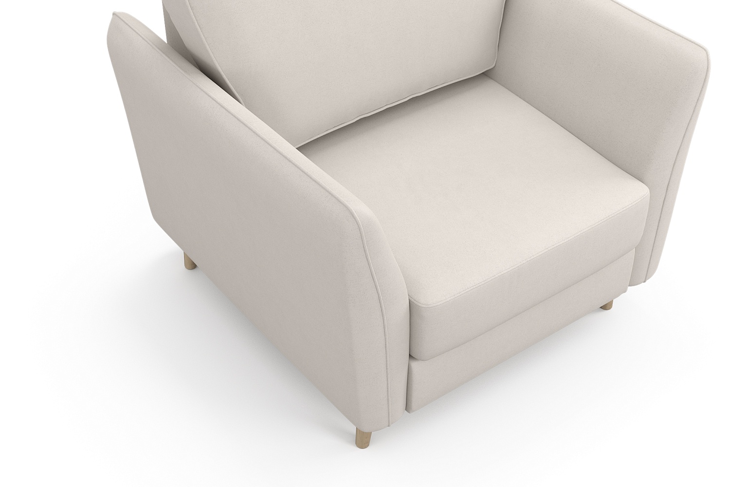 Интерьерные кресла - изображение №6 "Кресло АННИКА NEW со светлыми опорами"  на www.Angstrem-mebel.ru